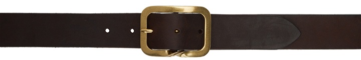 Photo: Paul Smith Brown Twisted Buckle Belt