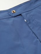 TOM FORD - Slim-Fit Short-Length Swim Shorts - Blue