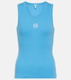 Loewe Anagram embroidered tank top