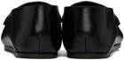 LEMAIRE Black Folded Mules