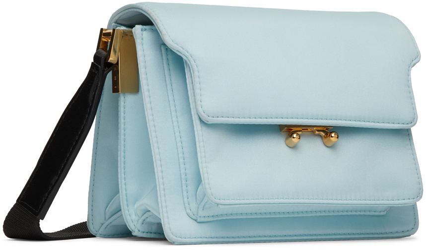 Marni Blue Mini Trunk Bag