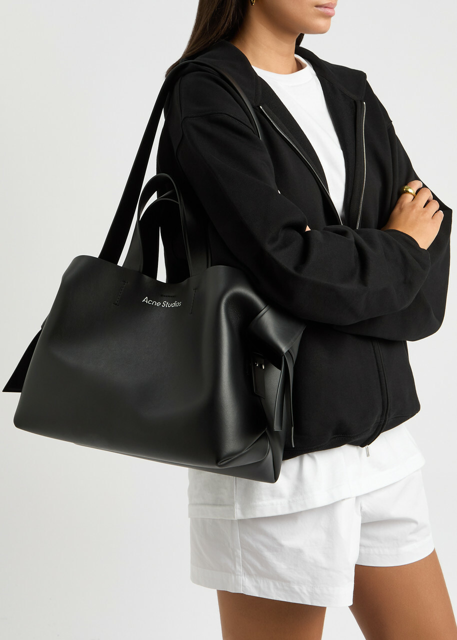Acne Studios Musubi Leather Tote - Black - One Size