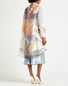 Peuterey Womens Overcoat & Trench Coat Cream