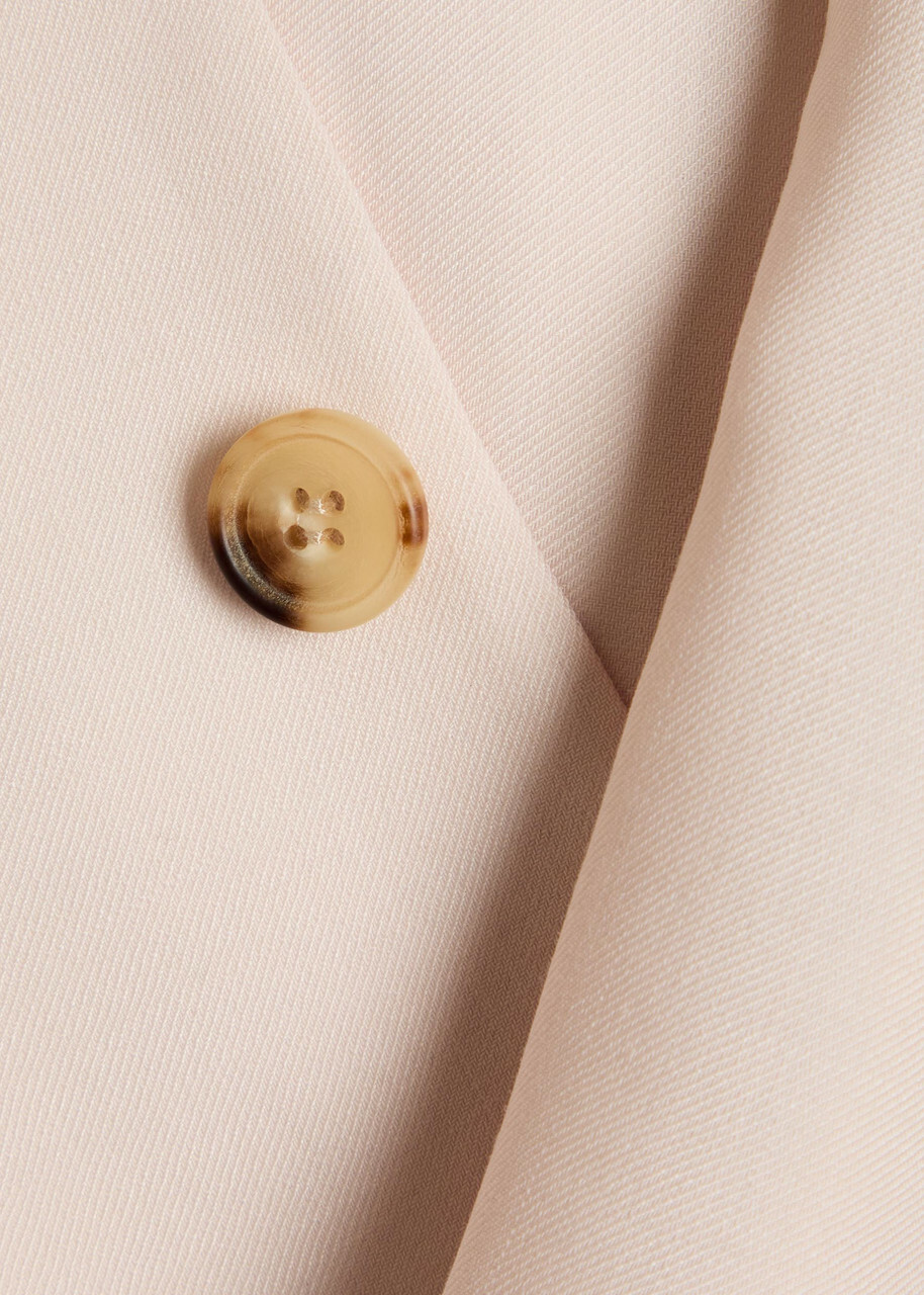 Wardrobe.nyc Wool Blazer Light Pink