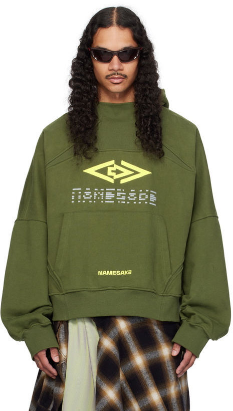 Photo: NAMESAKE Green Chester Pullover Hoodie
