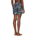 Bather Black Midnight Hawaii Swim Shorts