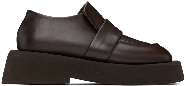 Photo: Marsèll SSENSE Exclusive Brown Gommellone Loafers