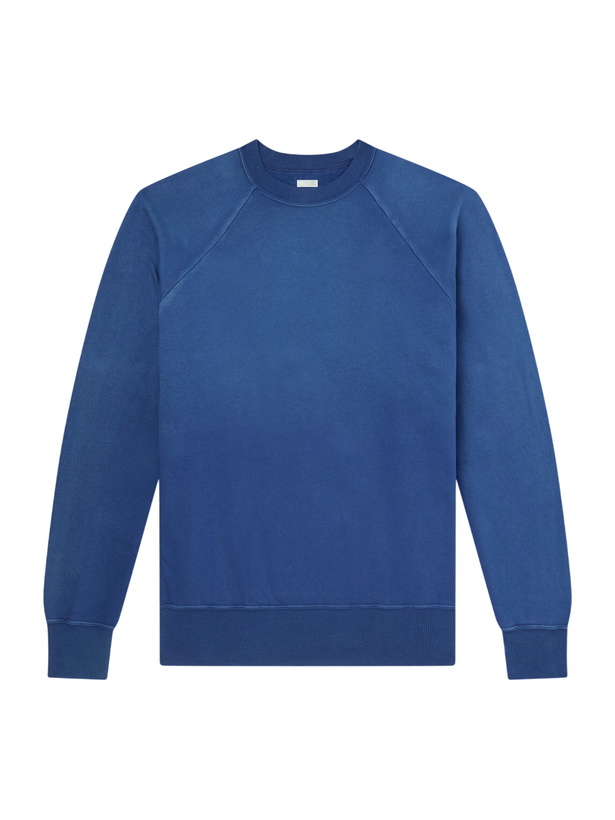 Photo: A.PRESSE - Cotton-Jersey Sweatshirt - Blue