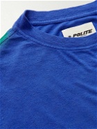 POLITE WORLDWIDE® - Chill Out Tie-Dyed Hemp and Cotton-Blend Jersey T-Shirt - Blue