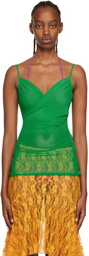 Gimaguas Green Laura Tank Top