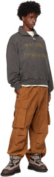Story mfg. Gray Geo Pullover Sweatshirt