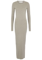 Extreme Cashmere N°335 Snake Cotton-blend Maxi Dress - Beige - One Size
