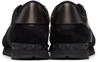 Valentino Garavani Black Rockrunner Sneakers