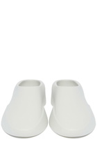 Fear of God Logo Patch Round-toe Slippers