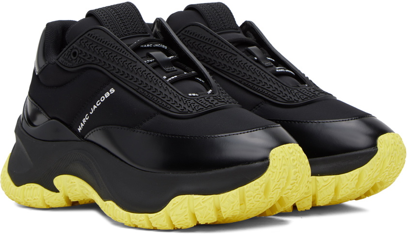 Marc Jacobs Black 'The Lazy Runner' Sneakers Marc Jacobs