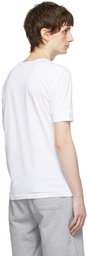 Sunspel White Cotton Henley