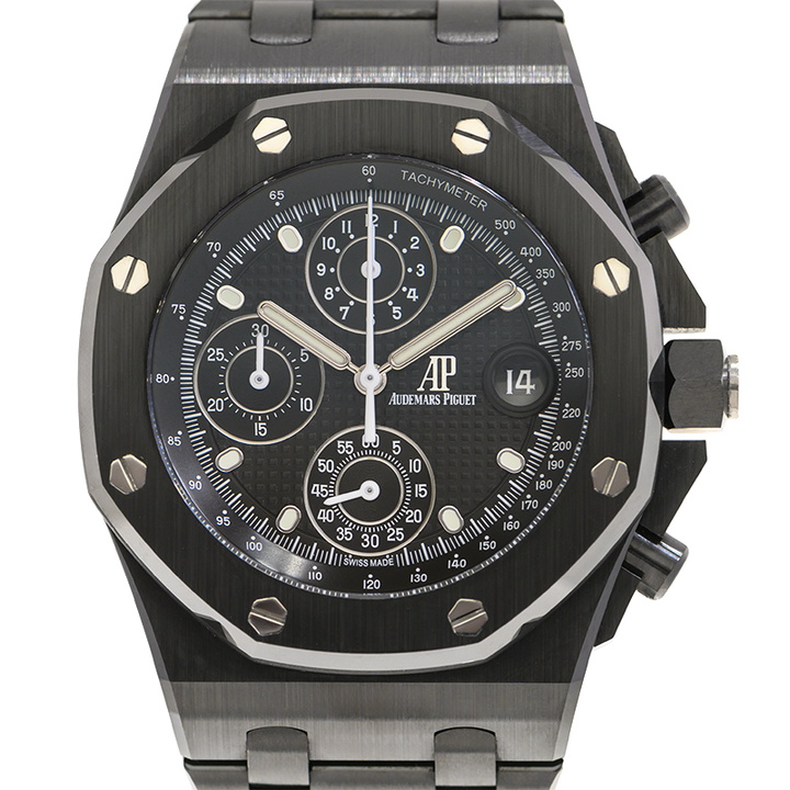 Photo: Audemars Piguet Royal Oak Offshore Chronograph Automatic Black Dial Mens Watch 26238CE.OO.1300CE.01