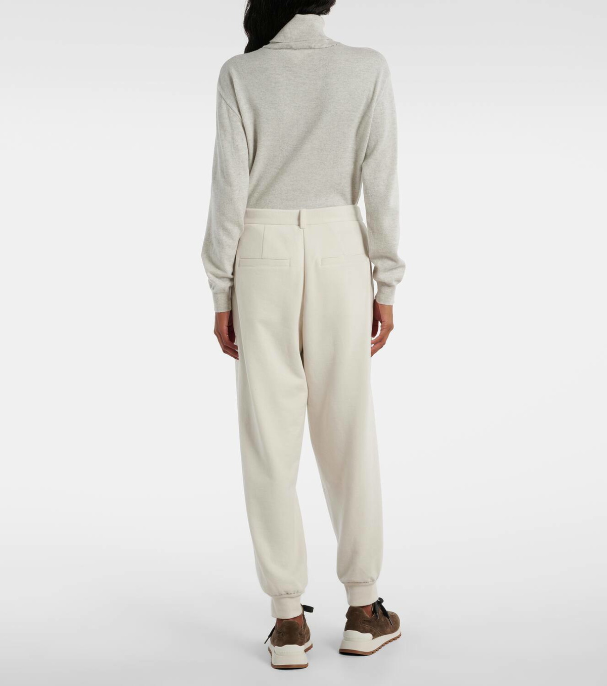 Brunello Cucinelli Cotton jersey sweatpants