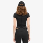 Represent Women's Scoop Hem Baby T-Shirt in Jet Black