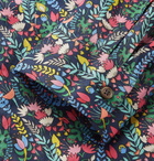 Engineered Garments - Floral-Print Cotton Shirt - Blue