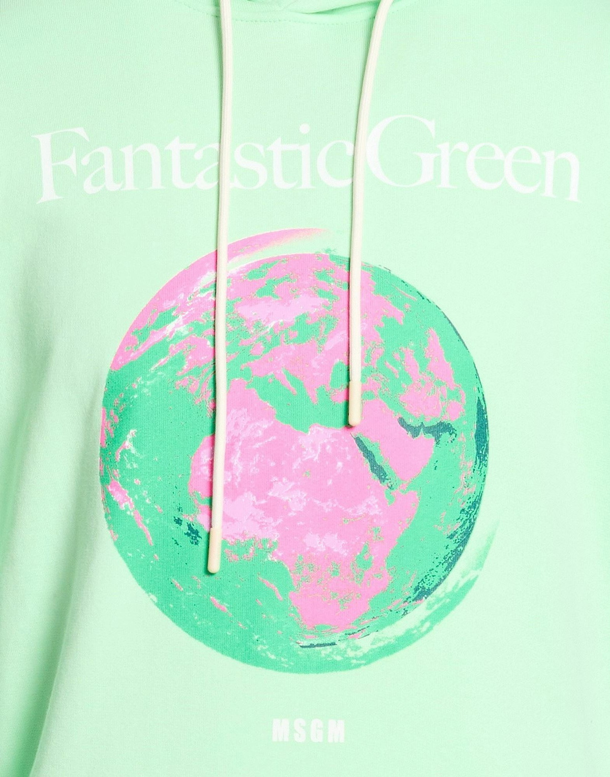 Msgm Mens Sweatshirt Light in Green