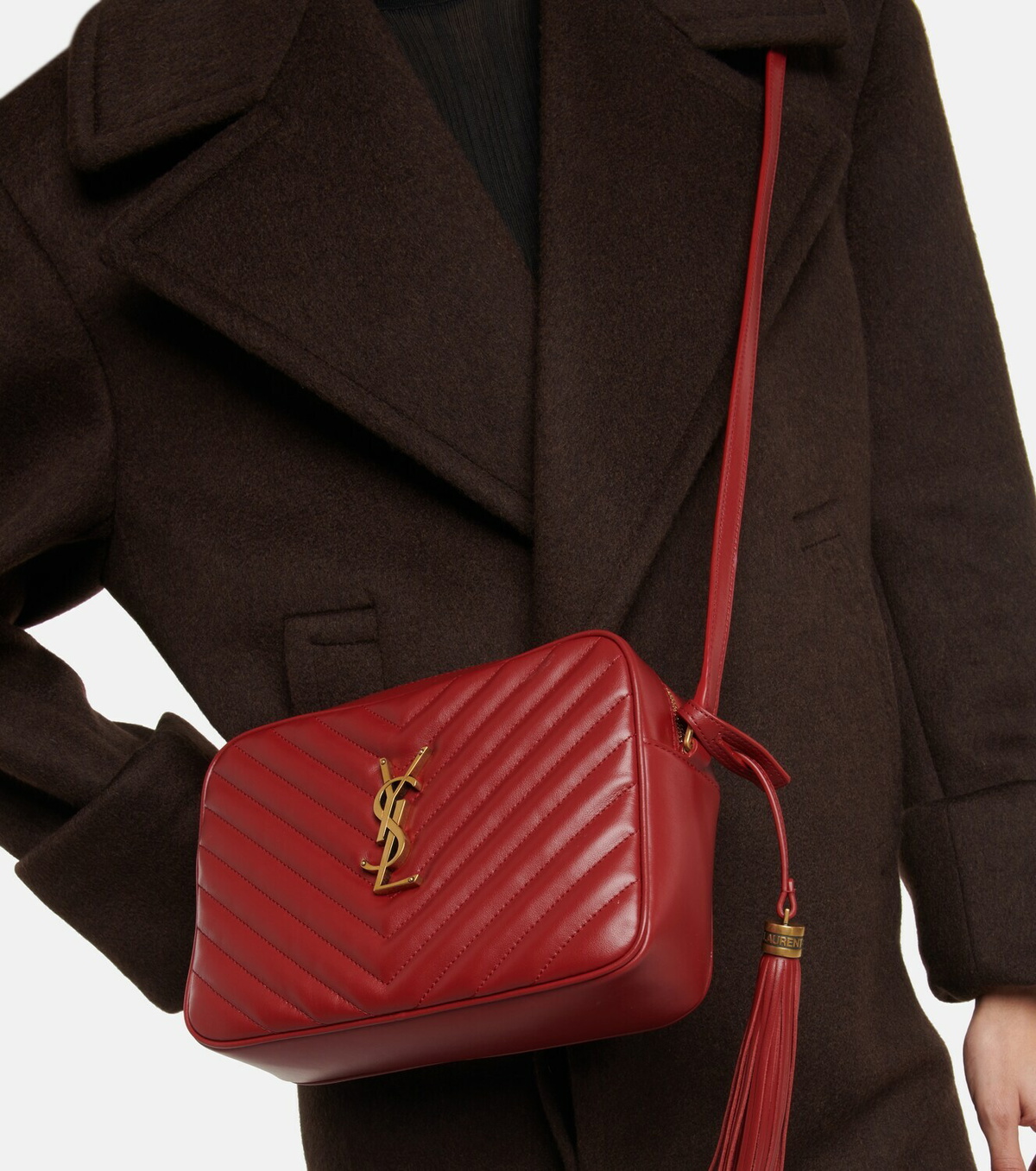 Saint Laurent Lou Camera leather crossbody bag Saint Laurent