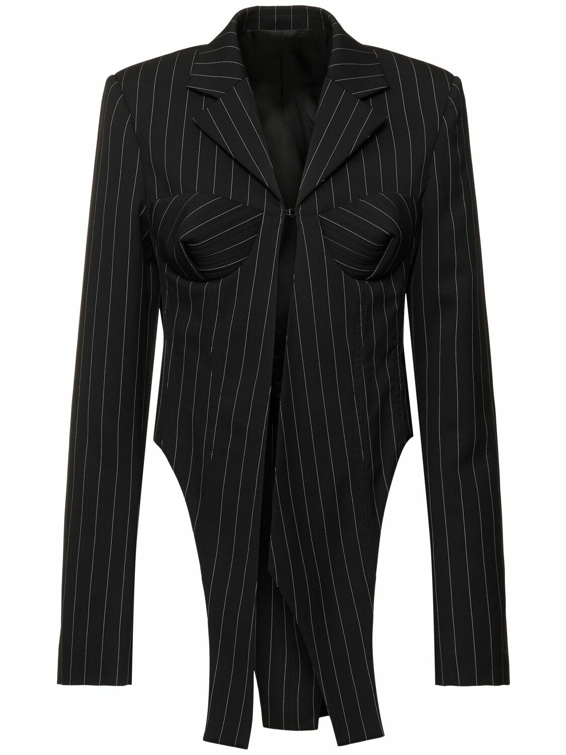 Jean Paul Gaultier Off-White Lace-Up Blazer Jean Paul Gaultier Jean Paul Gaultier Off-White Lace-Up Blazer Jean Paul Gaultier