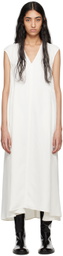 Studio Nicholson White Beck Maxi Dress