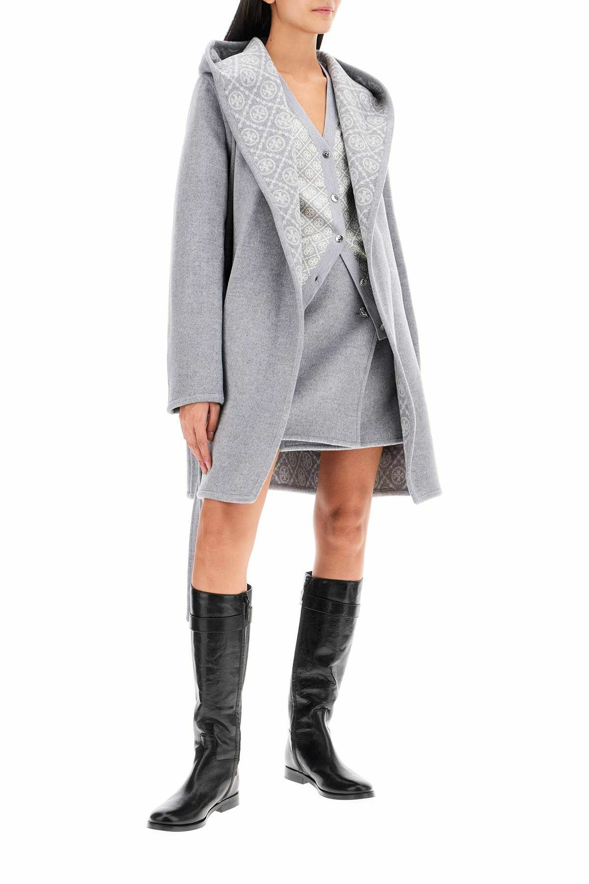 スカート TORY BURCH 'T Monogram' skirt Gray T Monogram Mini Skirt: Women's Designer Bottoms | Tory Burch