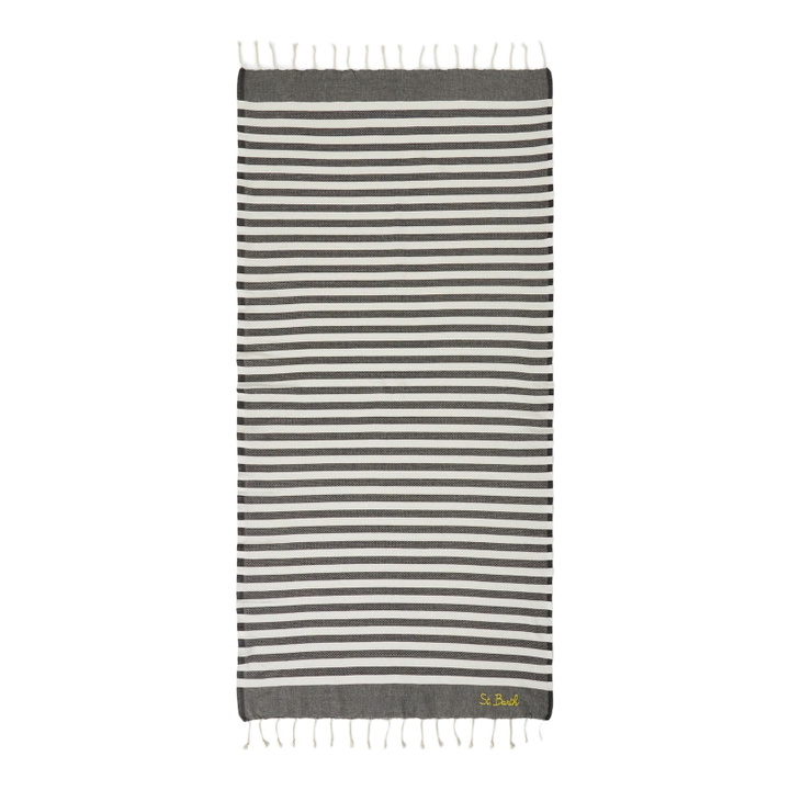 Photo: MC2 Saint Barth Fouta Classic Honeycomb With Striped