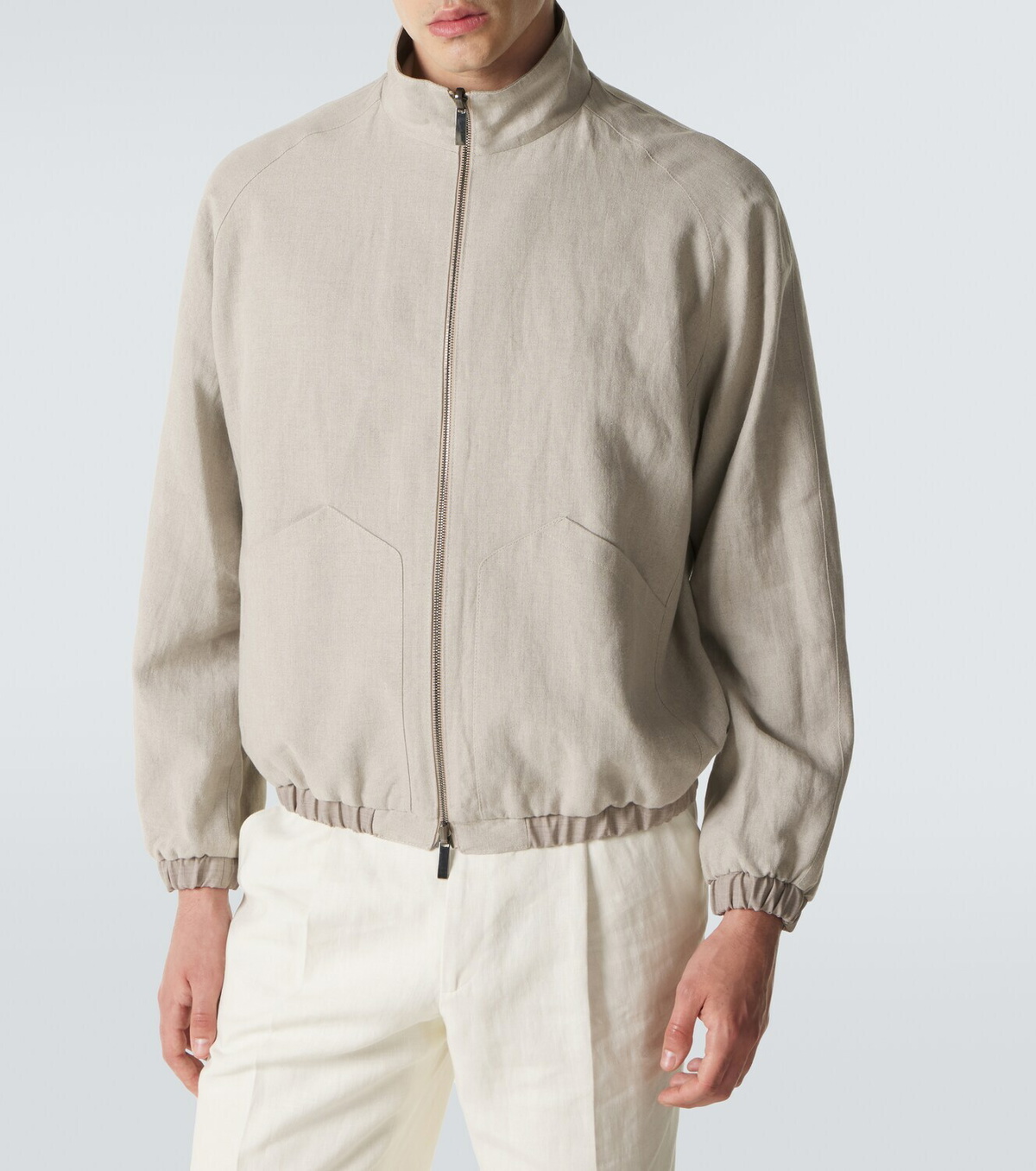 Stòffa Reversible wool bomber jacket