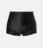 Dolce&Gabbana Satin micro shorts