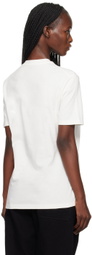 Jil Sander White Printed T-Shirt