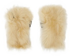 Moose Knuckles Beige Arctic Mittens