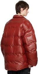 EGONlab Red Puffer Jacket