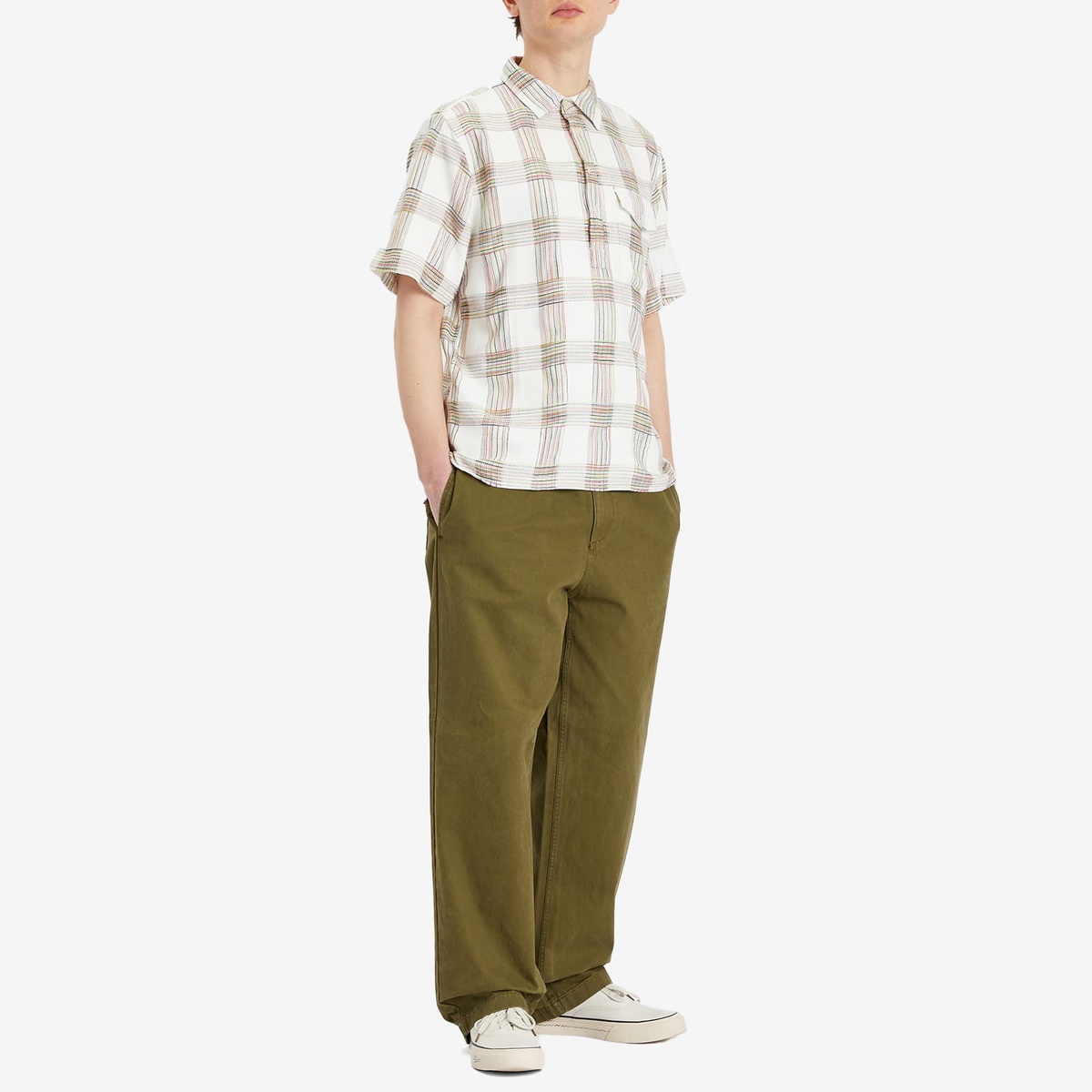 Dubbleware Men's Hopkington Trousers in Military Green