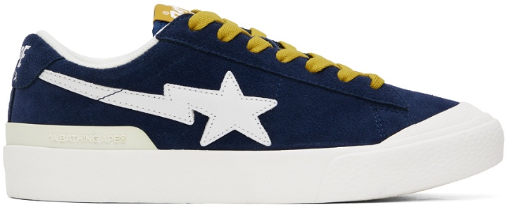 Photo: BAPE Navy Mad Sta #1 Sneakers