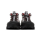 Burberry Black and Red Arthur Story Sneakers