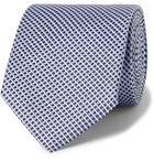 Hugo Boss - 7cm Silk-Jacquard Tie - Blue