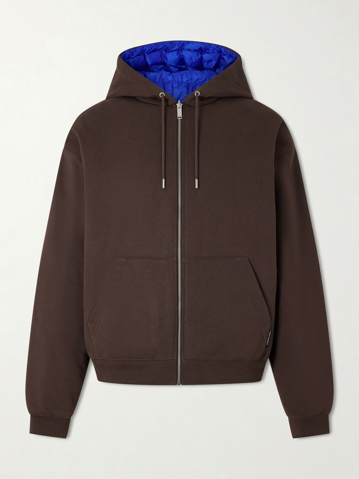Canada Goose - Fuse Reversible Cotton-Jersey and Quilted Shell Down Hoodie - Brown