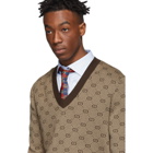 Gucci Brown GG Sweater