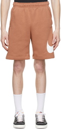 Nike Brown Sportswear Club Shorts