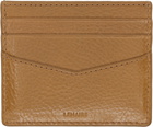 LEMAIRE Tan Gear Card Holder