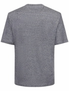 BRUNELLO CUCINELLI - Cotton & Linen Jersey Solid T-shirt