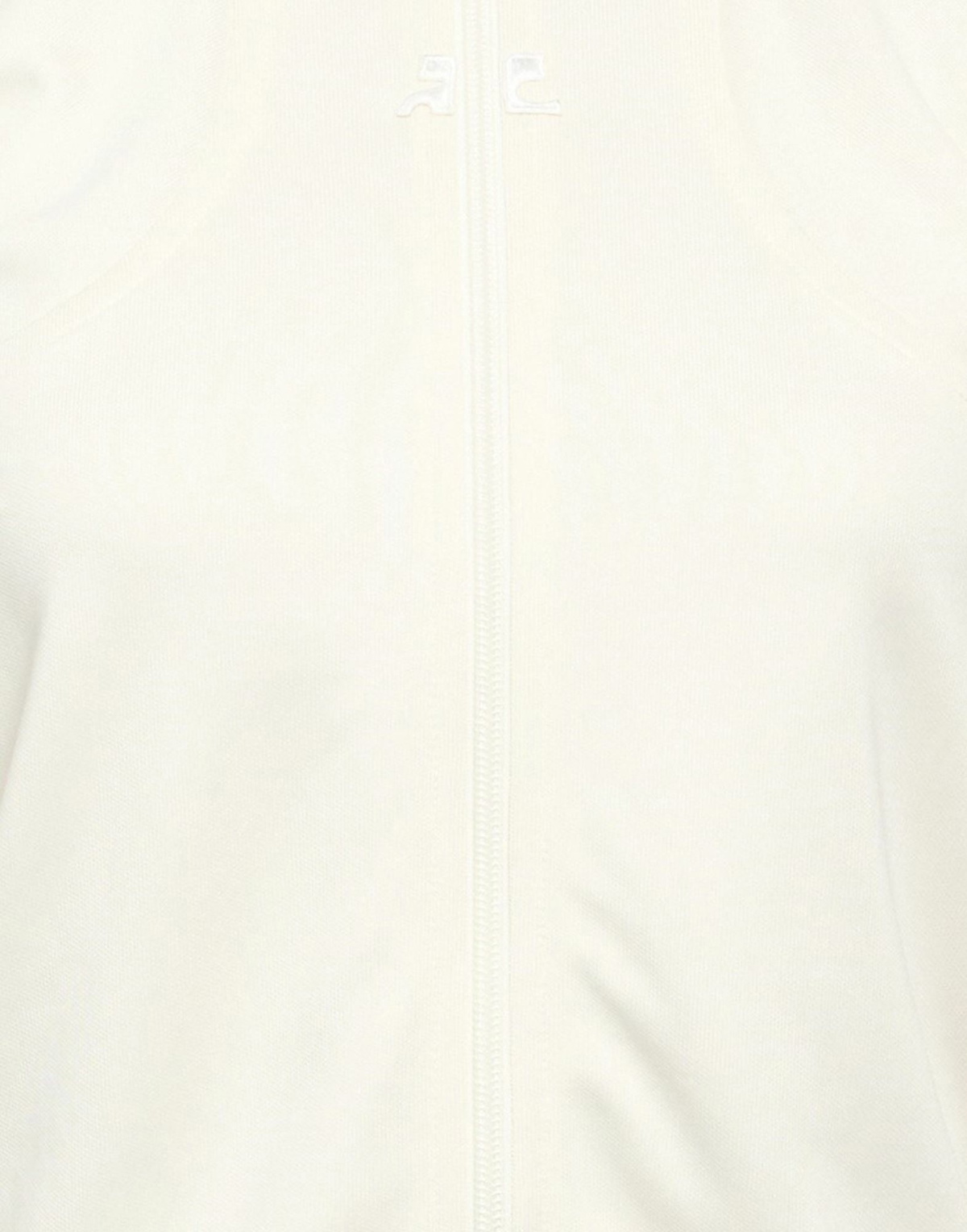 Courrèges Womens Sweatshirt Ivory