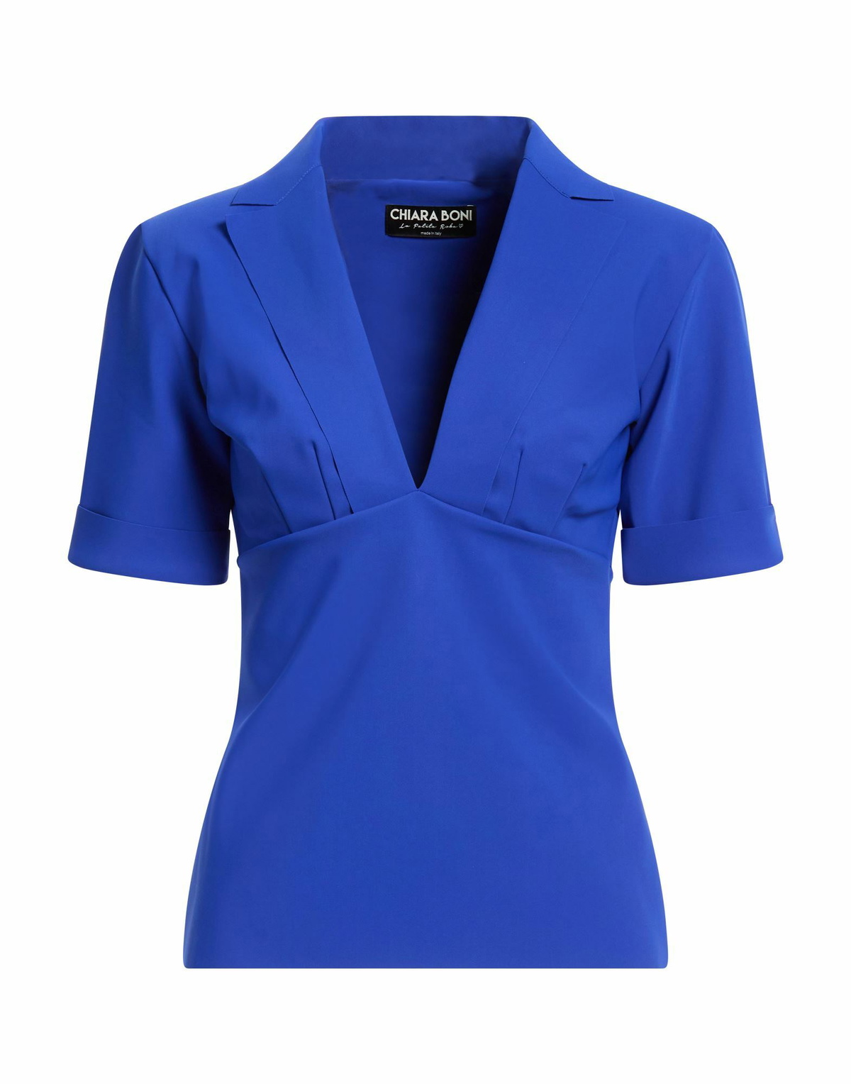 Chiara Boni La Petite Robe Womens Top Bright in Blue