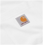 Carhartt WIP - Logo-Appliquéd Cotton-Jersey T-Shirt - White