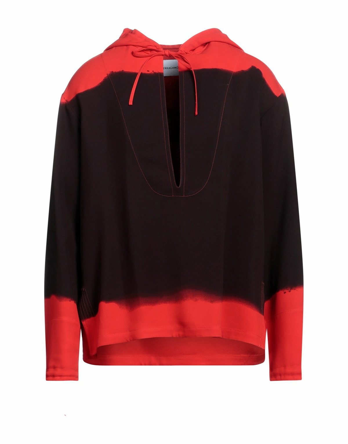 Ferragamo Mens Sweatshirt in Red