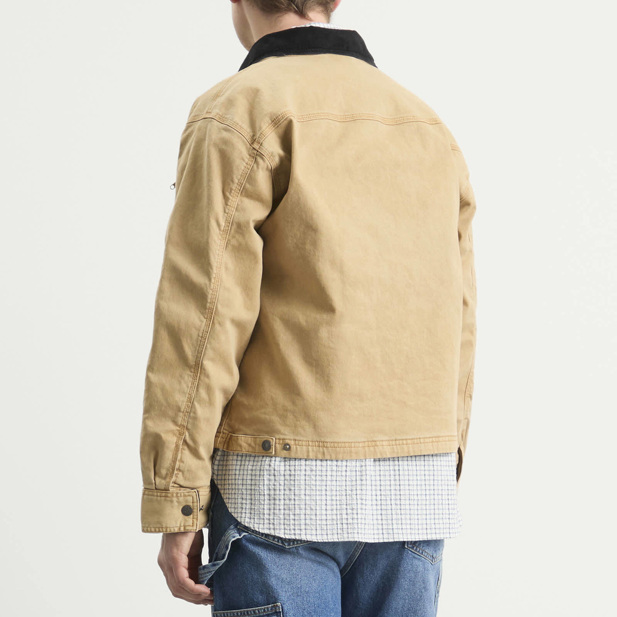 Corridor Men's Utility Jacket in Gold