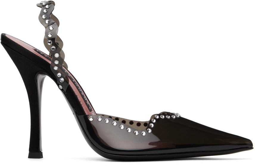 Les Petits Joueurs Black Jerry Waves Heels